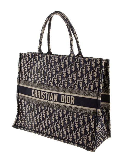 christian dior book tote oblique bag